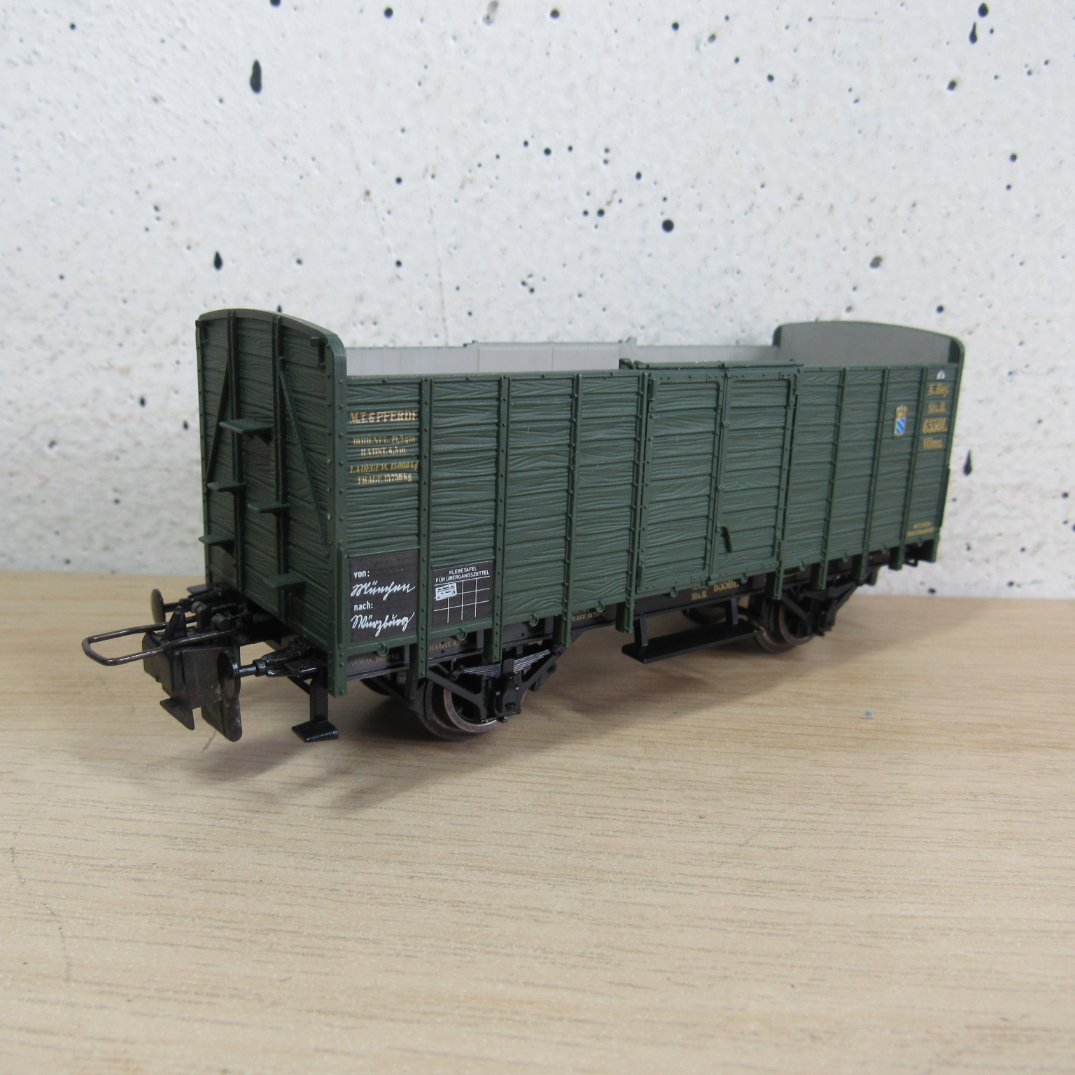 Trix express 53 3403 00 K.Bay.Sts.B Open wagen in ovp