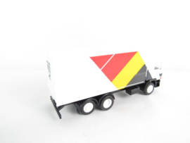 Herpa H0 Man vrachtwagen met Belgische vlag zonder ovp