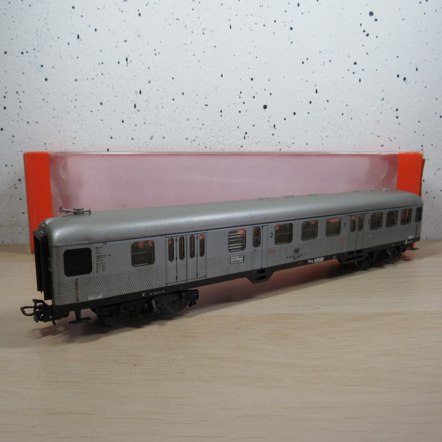 Marklin Primex 4015 DB Silberling stuurwagen in ovp