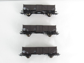 Roco 6600141 H0 - 3-delige set: Open goederenwagons, SNCF
