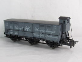 Trix Express 33533 DRG Gesloten goederenwagen met remmershuis (Kronenberger) in ovp