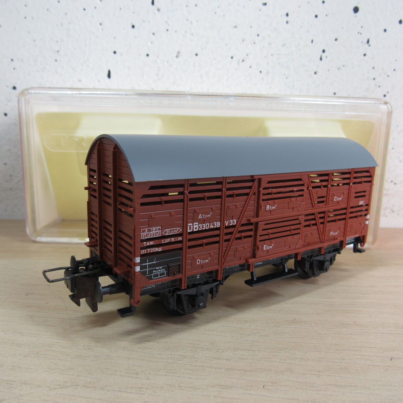 Trix express 53 3489 00 DB Veewagen in ovp