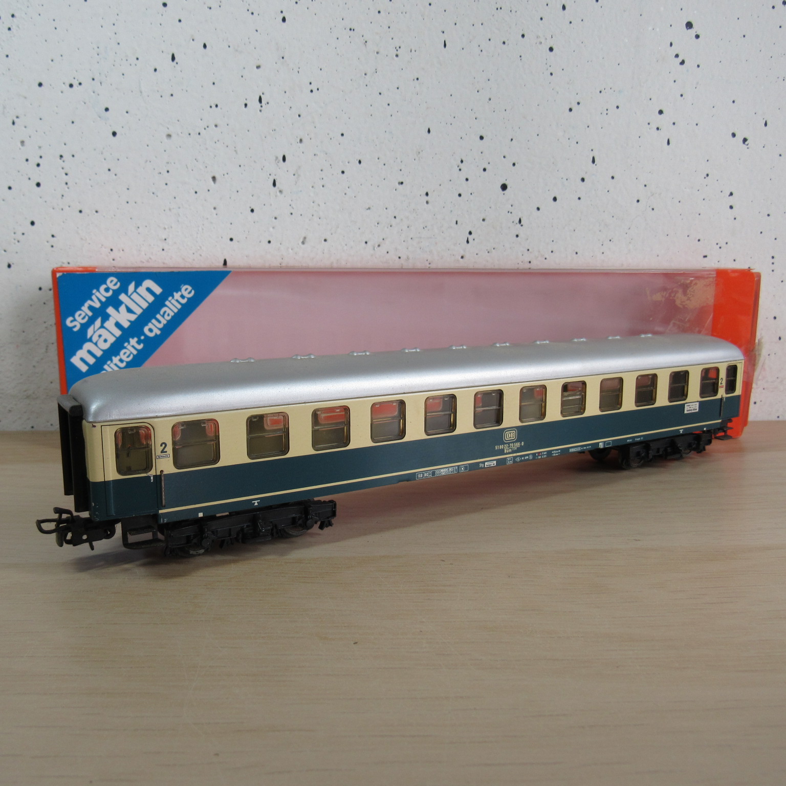 Marklin primex 4198 DB rijtuig in ovp