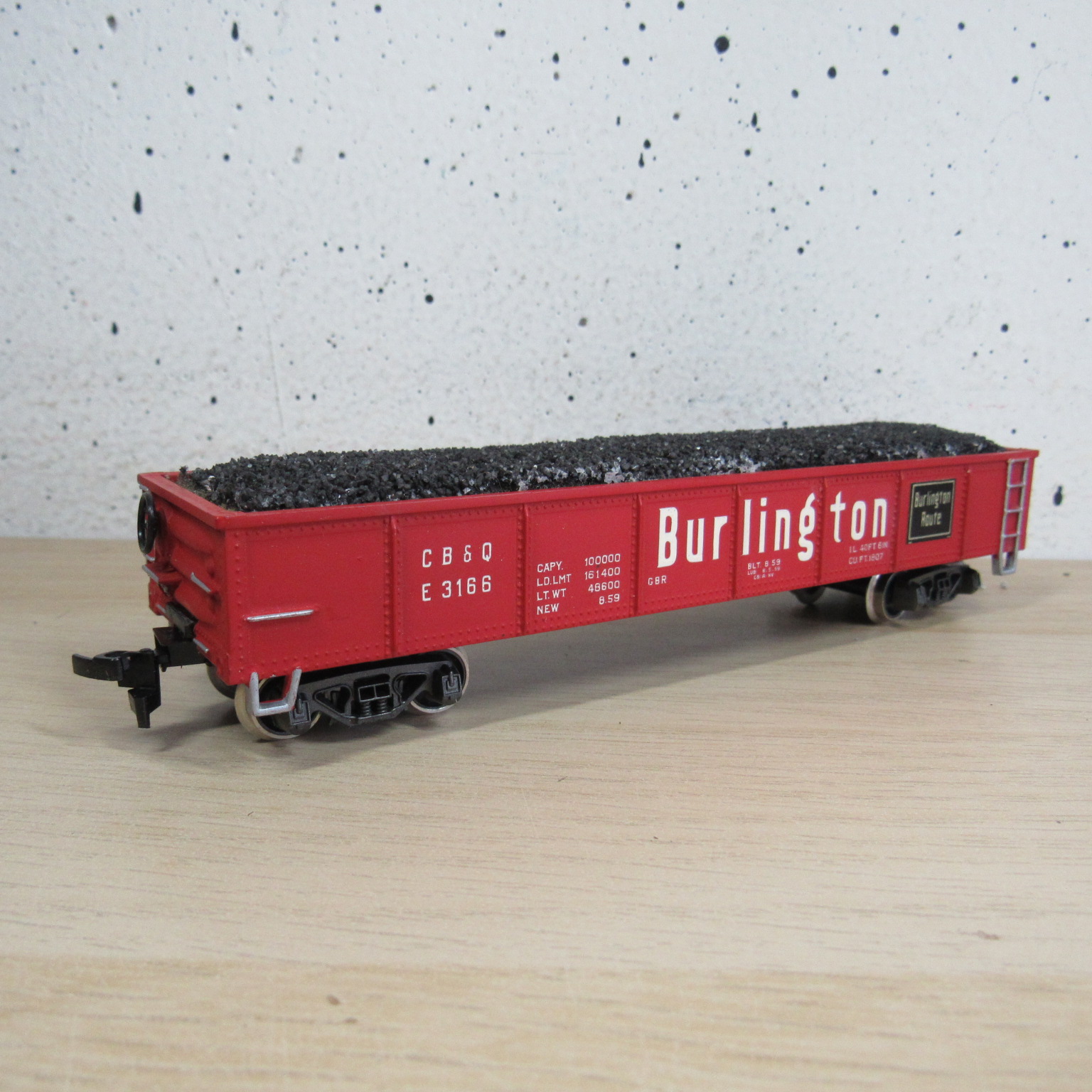 Athearn USA Burlington CB&Q bakwagen zonder ovp