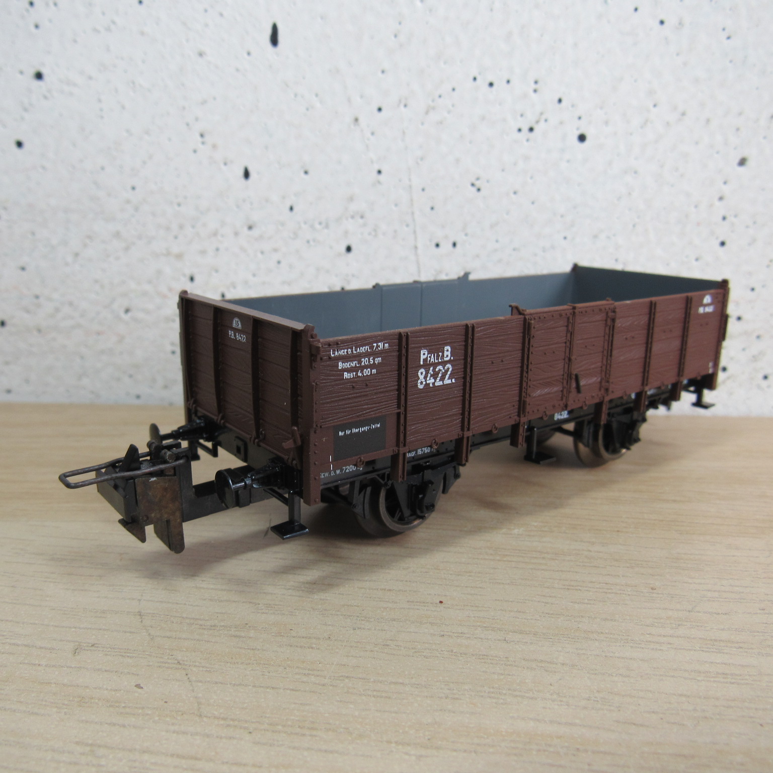 Trix express 33530 PfalzB open bakwagen in ovp