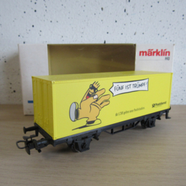 Marklin 84577 DB Containerwagen Postdienst in ovp