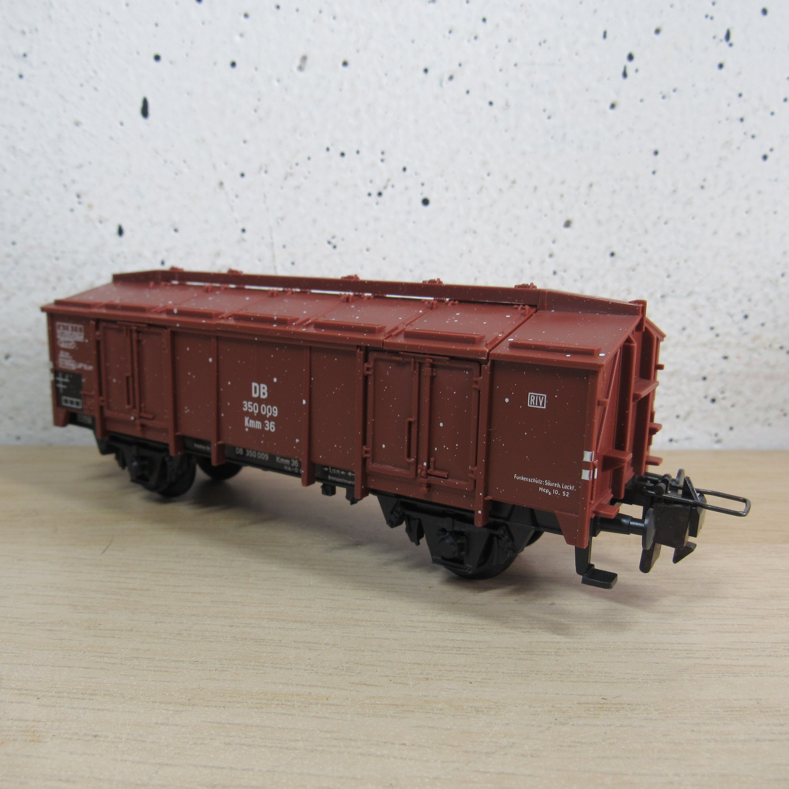 Trix express 53 3433 00 DB Klapdekselwagen in ovp