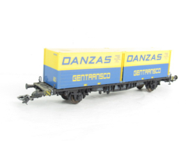 Fleischmann 5233 H0 DB Containerdraagwagen in ovp