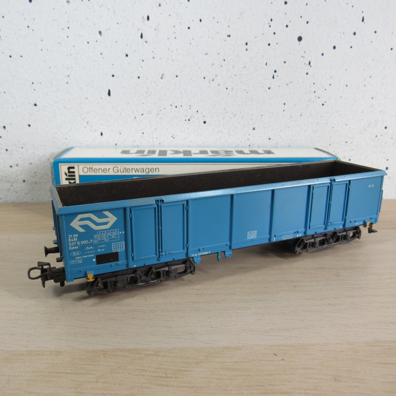 Marklin 4719 NS open goederenwagen in ovp