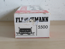 Fleischmann 5500 Kipwagen in ovp (groen/rood)