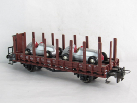 Trix Express 33879 DRG Röngenwagen met remmershuis en raceauto’s in ovp