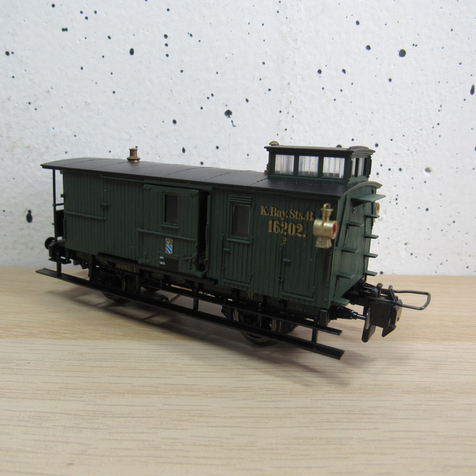 Trix express 53 3400 00 K.Bay.Sts.B bagagewagen in ovp