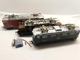 Micromotor HSB005 Bemo H0e / H0m Ge 4/4 I, Ge 4/4 II, Ge 4/4 III, Ge 6/6 I, ABe 4/4 – oude model met vierkante motor