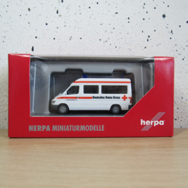 Herpa 046817 Mercedes Benz Sprinter 06 DRK (Duitse rode kruis) in ovp