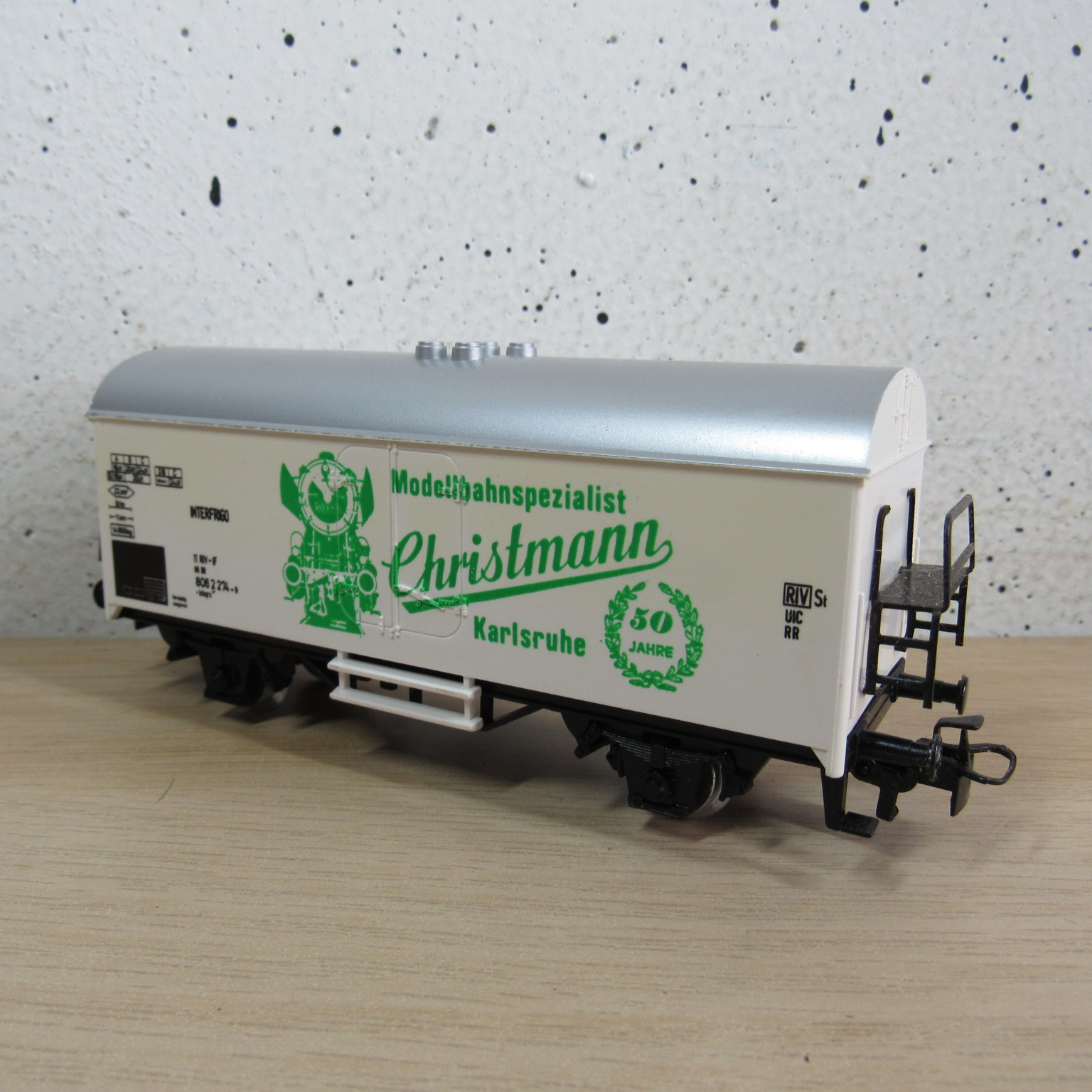 Marklin 4415 DB Gesloten goederenwagen (koel) (MCK 40 jaar) in ovp