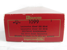 Rivarossi 1099 DB BR232 diesellocomotief (AC/Analoog/Micromotor) in ovp