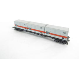 Roco N 02362 S DB Containerdraagwagen in ovp