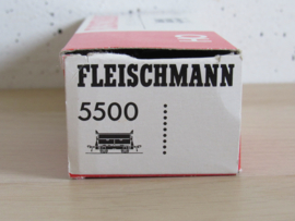 Fleischmann 5500 Kipwagen in ovp (groen/rood)