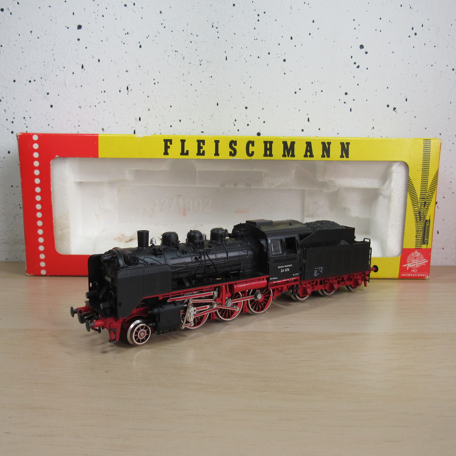 Fleischmann 4140 DB BR24 stoomlocomotief (analoog) in ovp