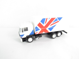 Herpa H0 Man vrachtwagen met Britse vlag zonder ovp