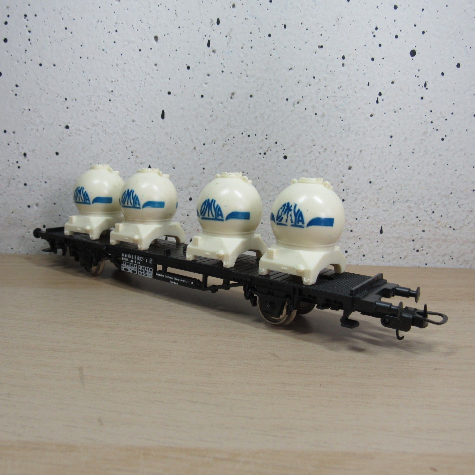 Lima 2843 DB container wagen in ovp