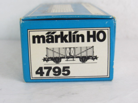 Marklin 4795 K.W.St.E. Hoge boordwagen in ovp