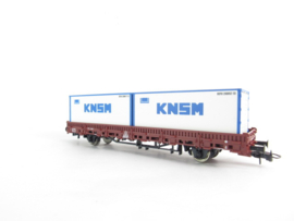 Roco 6600152 - Rongenwagen met container KNSM, NS