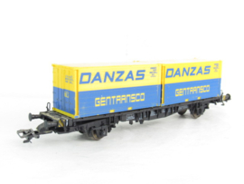 Fleischmann 5233 H0 DB Containerdraagwagen in ovp