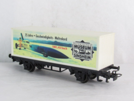 Marklin 4481 Containerdraagwagen (The Blue Flame) in ovp