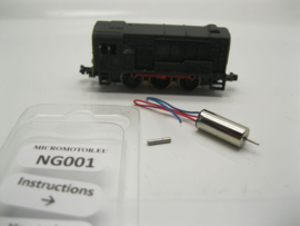 Micromotor NG001 Farish NS 500-600 Hippel / BR Class 08