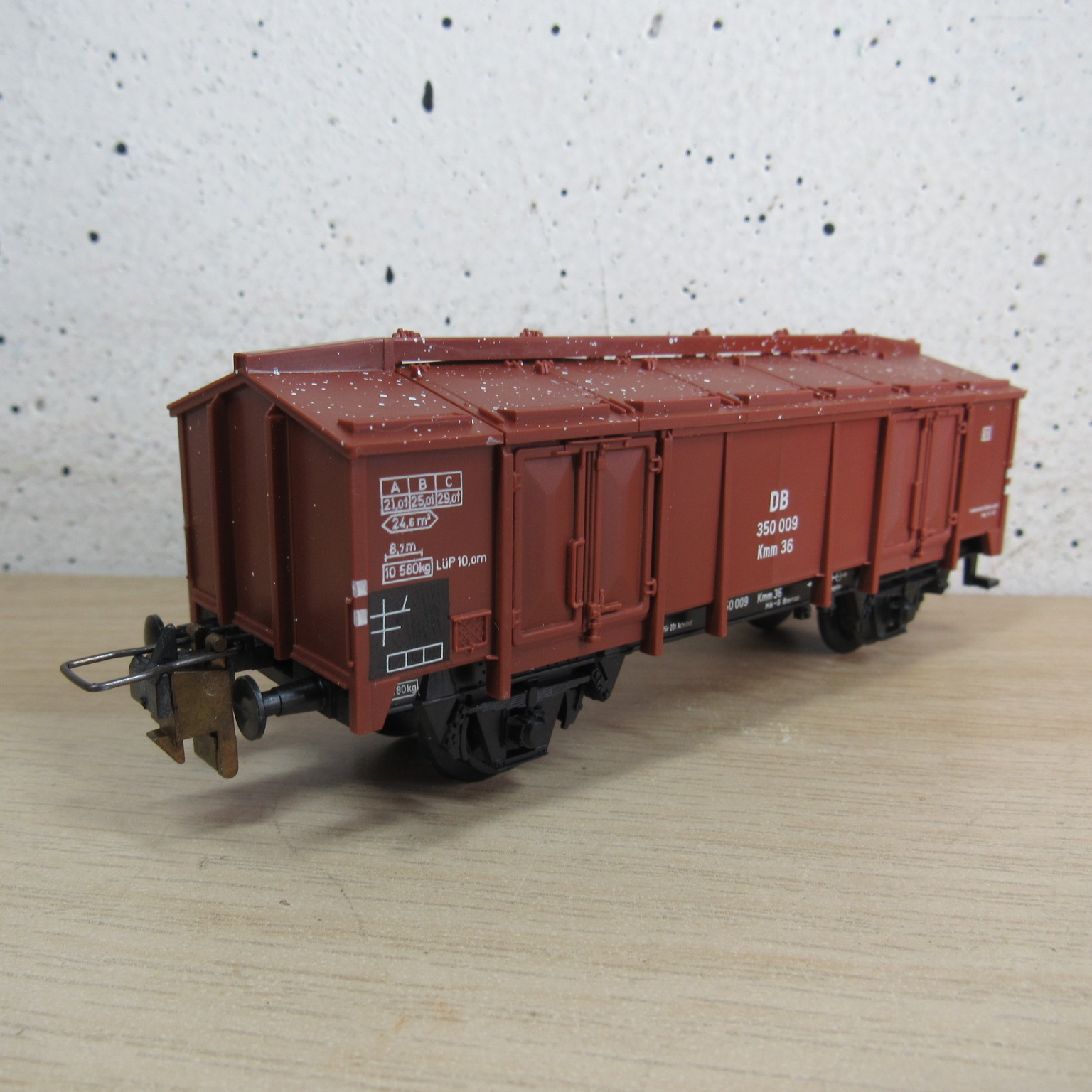 Trix express 53 3433 00 DB Klapdekselwagen in ovp