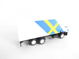 Herpa H0 Man vrachtwagen met Zweedse vlag zonder ovp