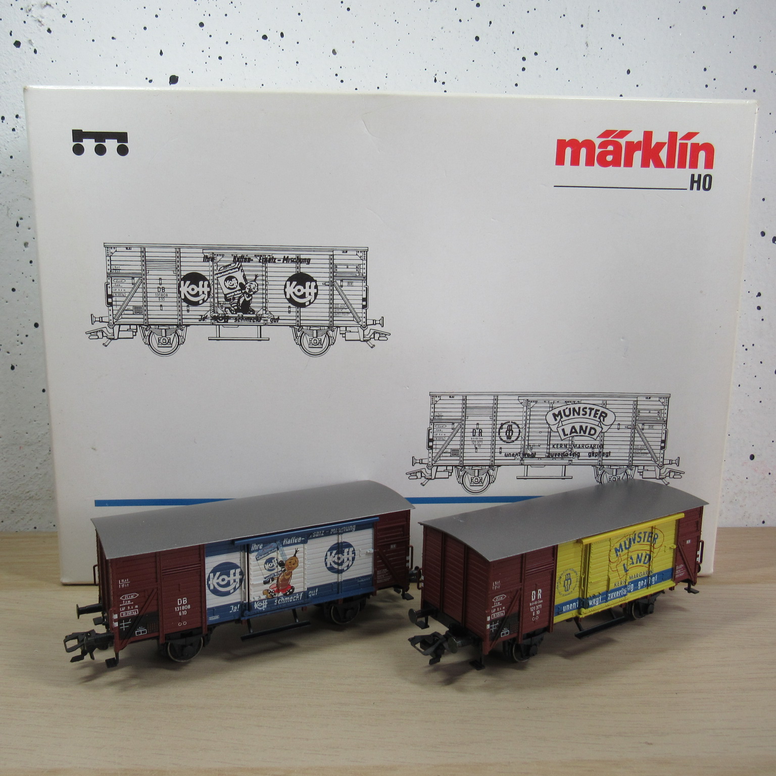 Marklin 48782 goederenset 2 delig in ovp
