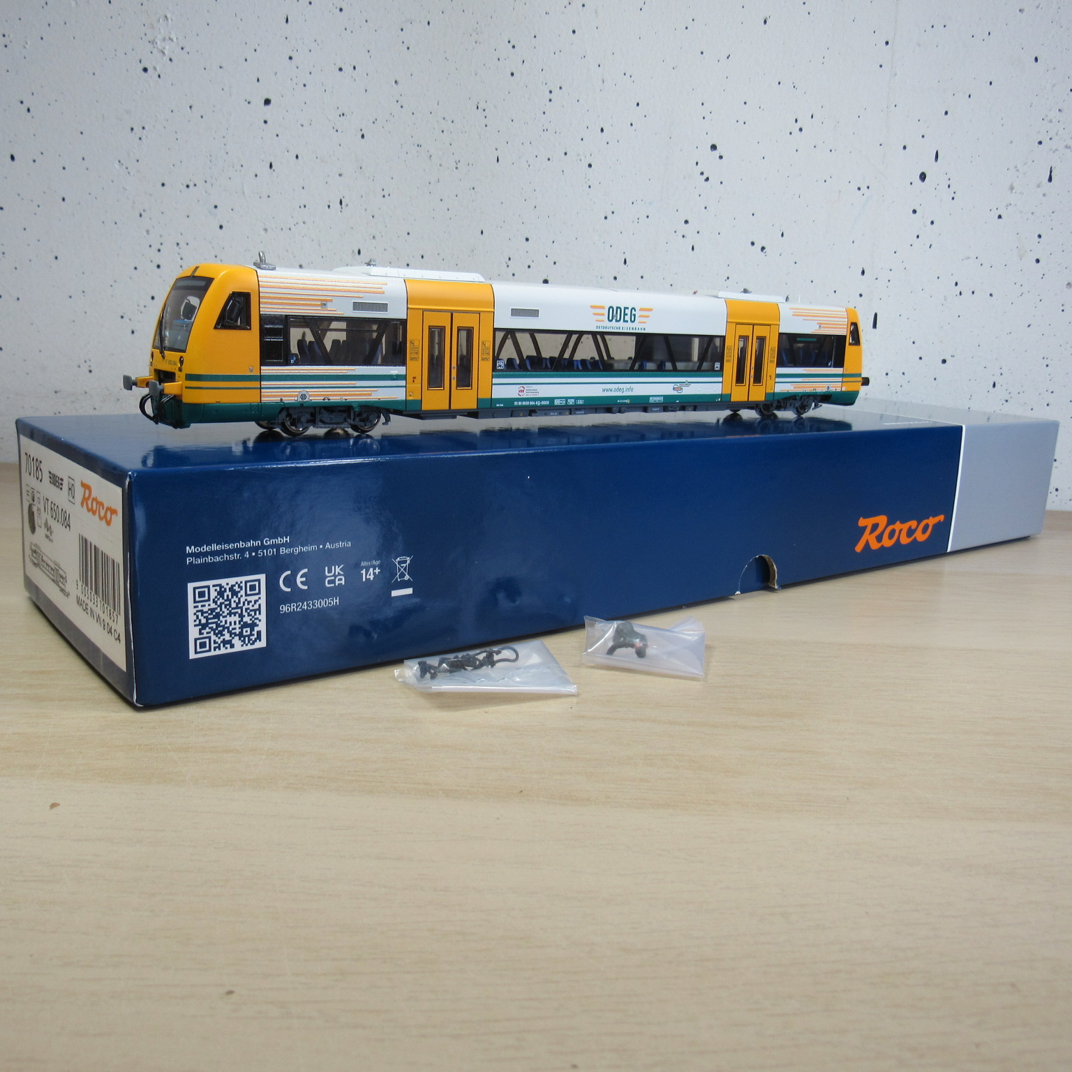 Roco 70185 - Dieseltreinstel serie 650, ODEG (digitaal/sound)