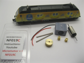 Micromotor NF019C SBB Re 460, BLS Re 465