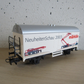 Marklin 94184 DB Gesloten goederenwagen (Koel) (NeuheitenSchau 2003) in ovp