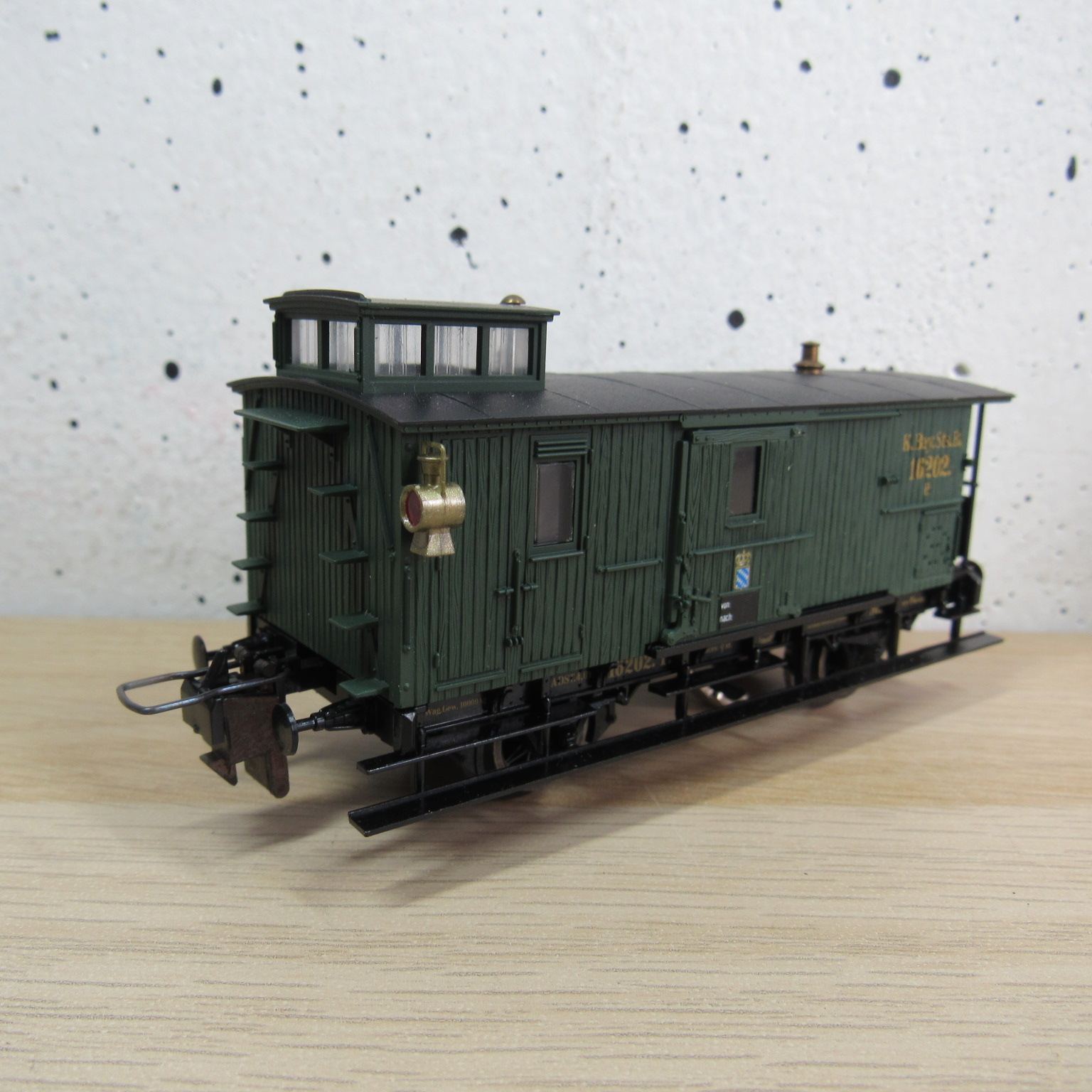 Trix express 53 3400 00 K.Bay.Sts.B bagagewagen in ovp