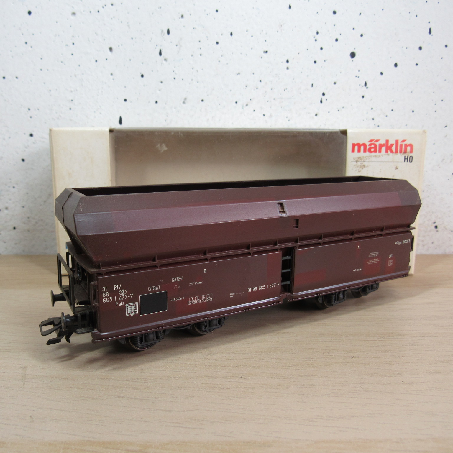 Marklin 4705 NMBS kalkwagen in ovp