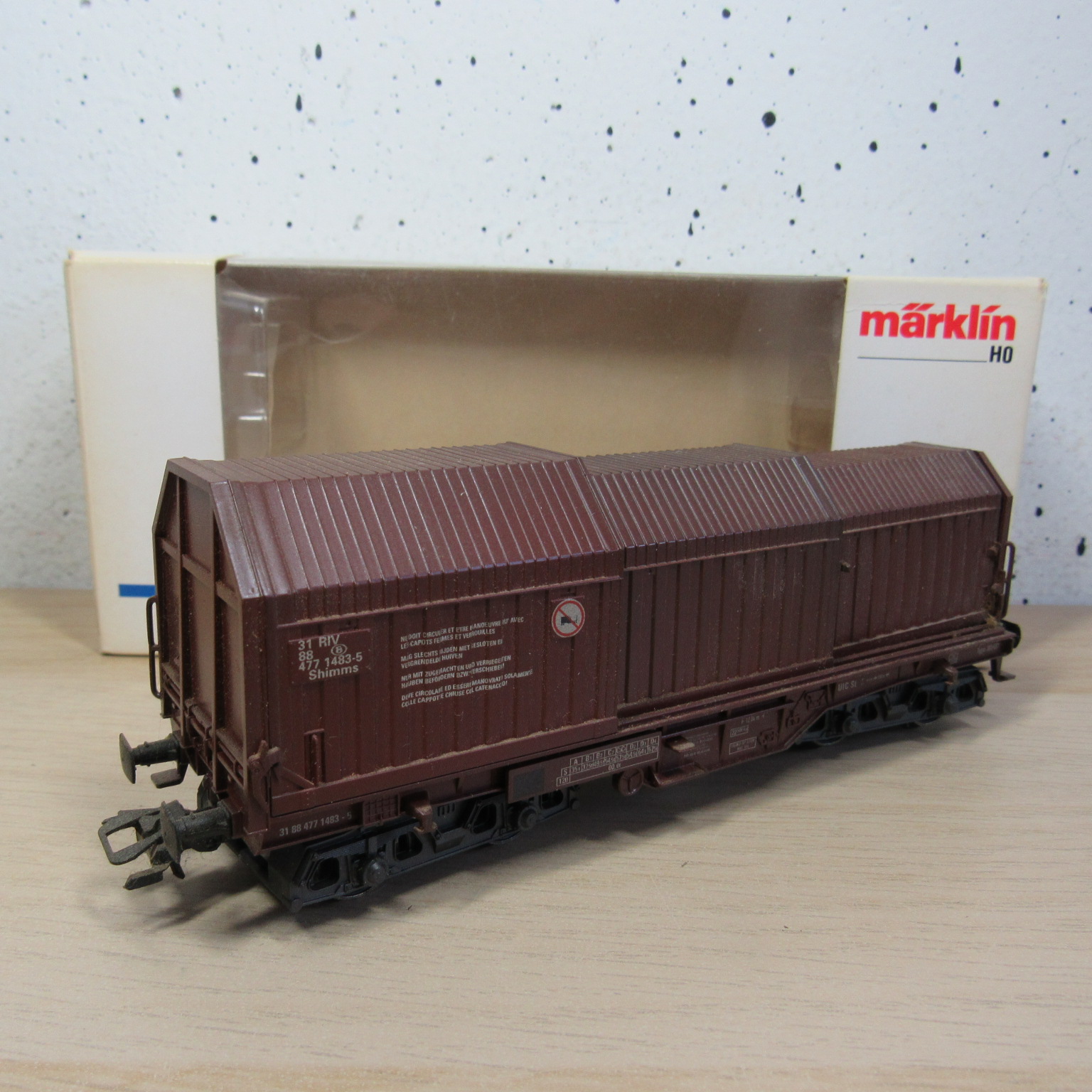 Marklin 4709 NMBS schuifwandwagen in ovp