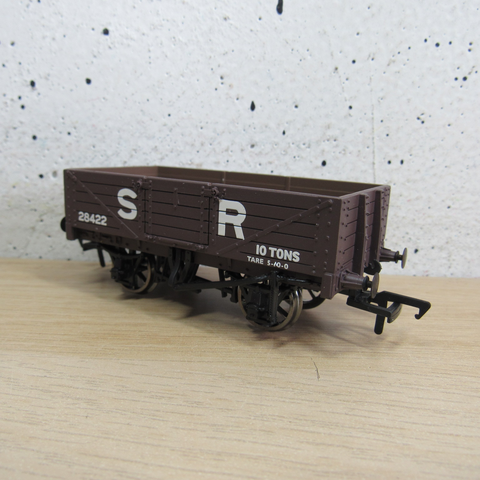 Bachmann 37-05-0 5 Plank wagon in ovp