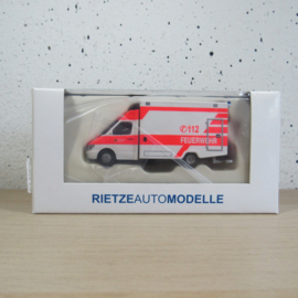 Rietze 61501 Mercedes Benz Sprinter RTW “Ibbenbüren” in ovp