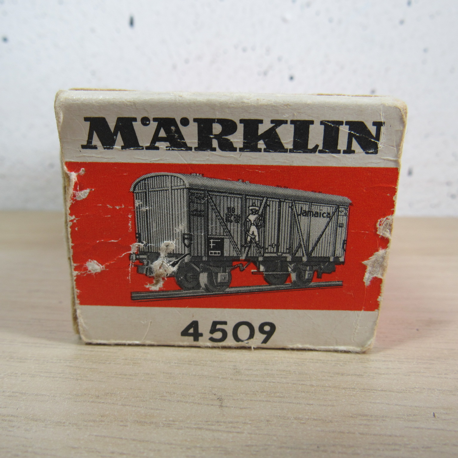 Marklin 4509 DB Bananenwagen (Jamaica) in ovp