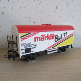 Marklin gesloten wagen ( Club 87) in ovp