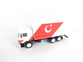 Herpa H0 Man vrachtwagen met Turkse vlag zonder ovp