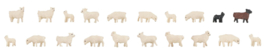 Faller 155907 N tamme schapen 20 stuks