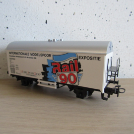 Marklin gesloten wagen (Rail 90) in ovp