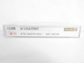 Faller H0 151098 Slachthuis figuren in ovp