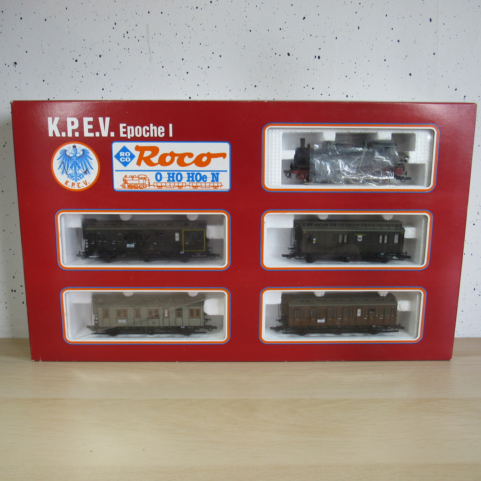 Roco 43025 K.P.E.V. treinset in ovp