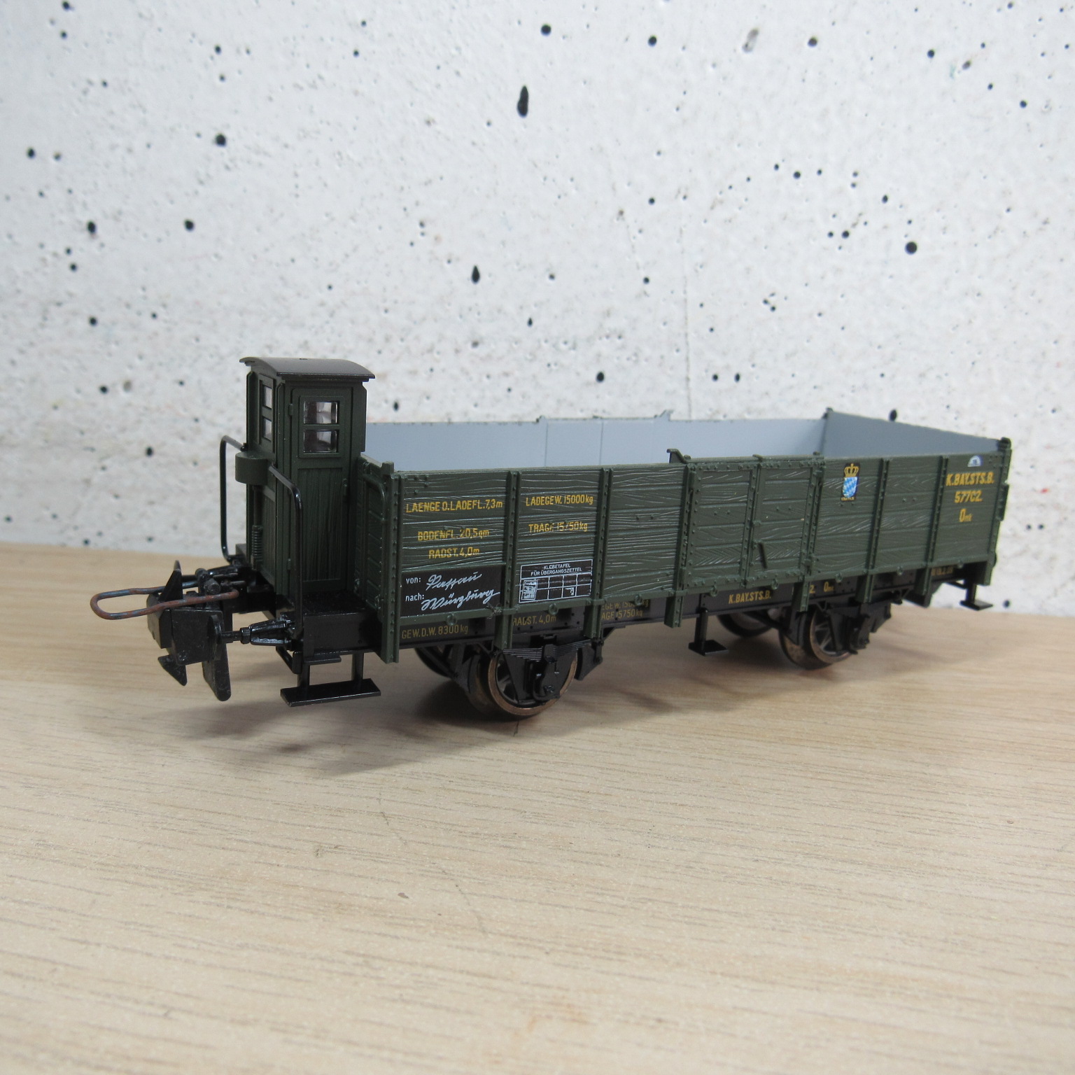 Trix express 33430 K.Bay.Sts.B bakwagen in ovp