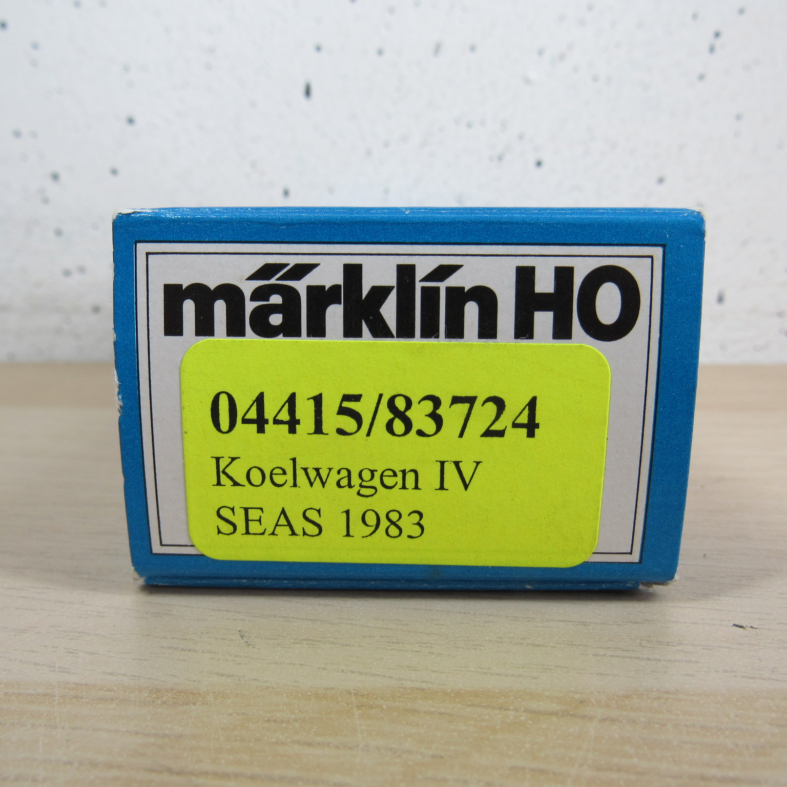 Marklin 4415 DB Gesloten goederenwagen (koel) (IV Seas 1983) in Vervangende verpakking